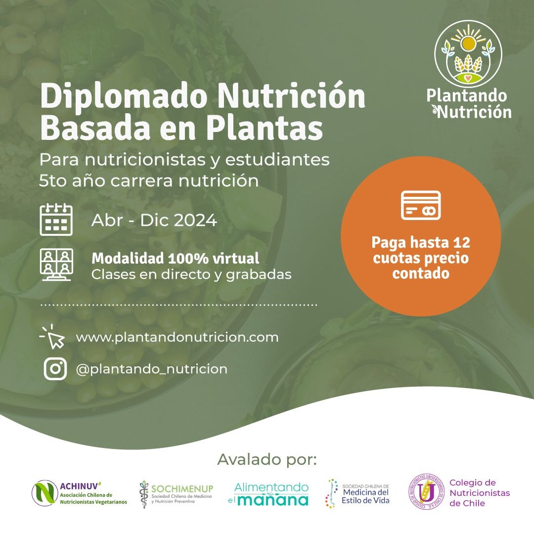 Diplomado Nutrición Basada en Plantas